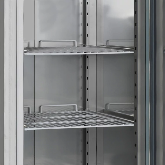 Álló hűtő – 1004 L – rozsdamentes (inox)
