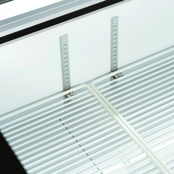 Szupermarket sziget hűtő/fagyasztó – 165 L – fekete