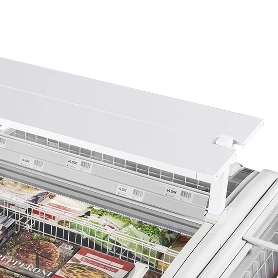 Szupermarket hűtő / fagyasztó – 1255 L – fehér