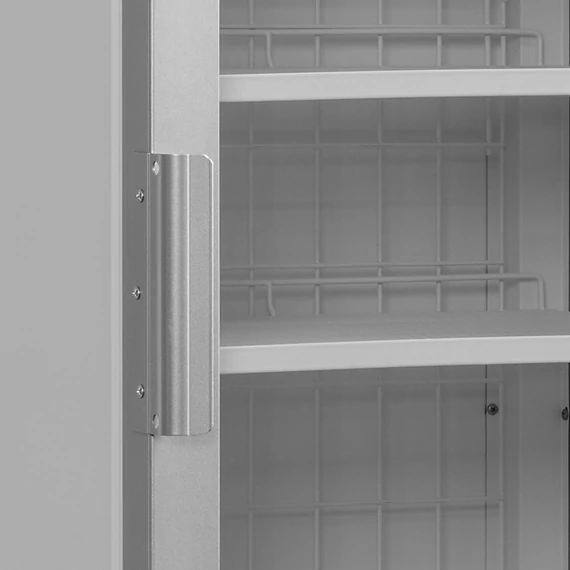 Ezüst Bemutató fagyasztó, reklámfelülettel – 440 L – fehér