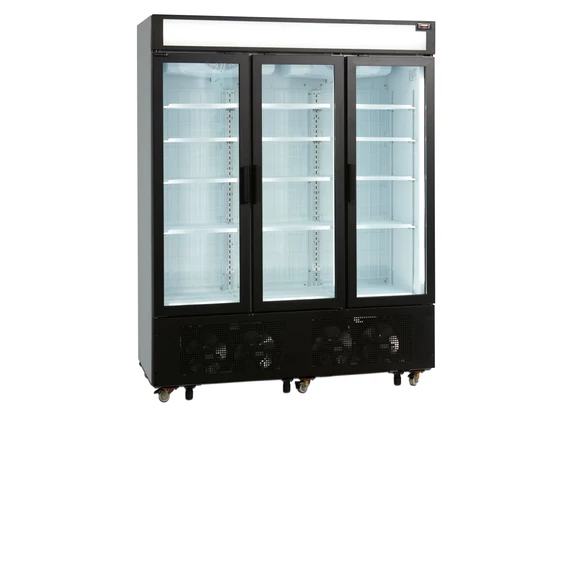 Bemutató fagyasztó, reklámfelülettel – 891 L – fehér - 3 ajtós