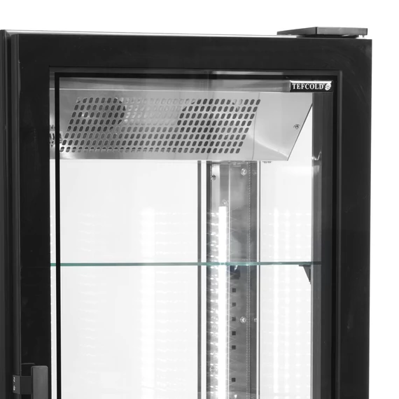 Hűtött bemutató vitrin (fagyasztás ) – 248 L – rozsdamentes (inox)