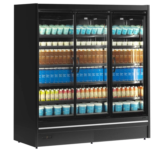 Szupermarket többpolcos hűtő – 1110 L – 3 ajtós