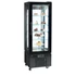 Hűtött bemutató vitrin (hűtés ) – 248 L – rozsdamentes (inox)