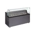 Statikus Fagyipult  – 306 L – rozsdamentes (inox) - 9 tégely