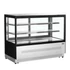 Hűtött bemutatópult – 244 L – rozsdamentes (inox)