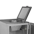 480 Hulladéktároló hűtő – 120 L – rozsdamentes (inox)