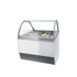 Ventillációs fagyipult – 118 L – fehér - 12 tégely