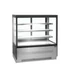 Hűtött bemutatópult – 210 L – rozsdamentes (inox)