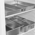 Tároló hűtő – 570 L – rozsdamentes (inox)