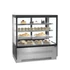 Hűtött bemutatópult – 210 L – rozsdamentes (inox)